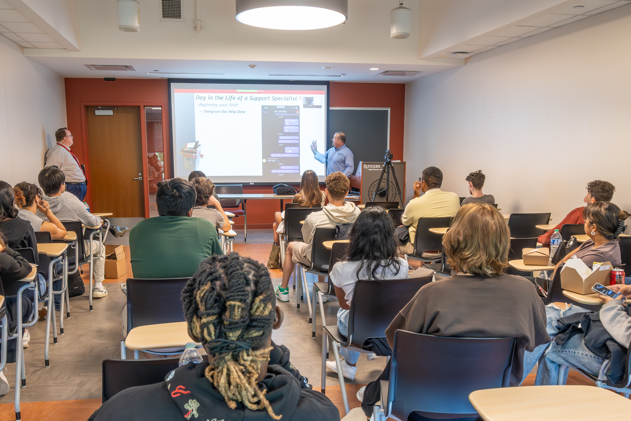 support specialist training at LIV