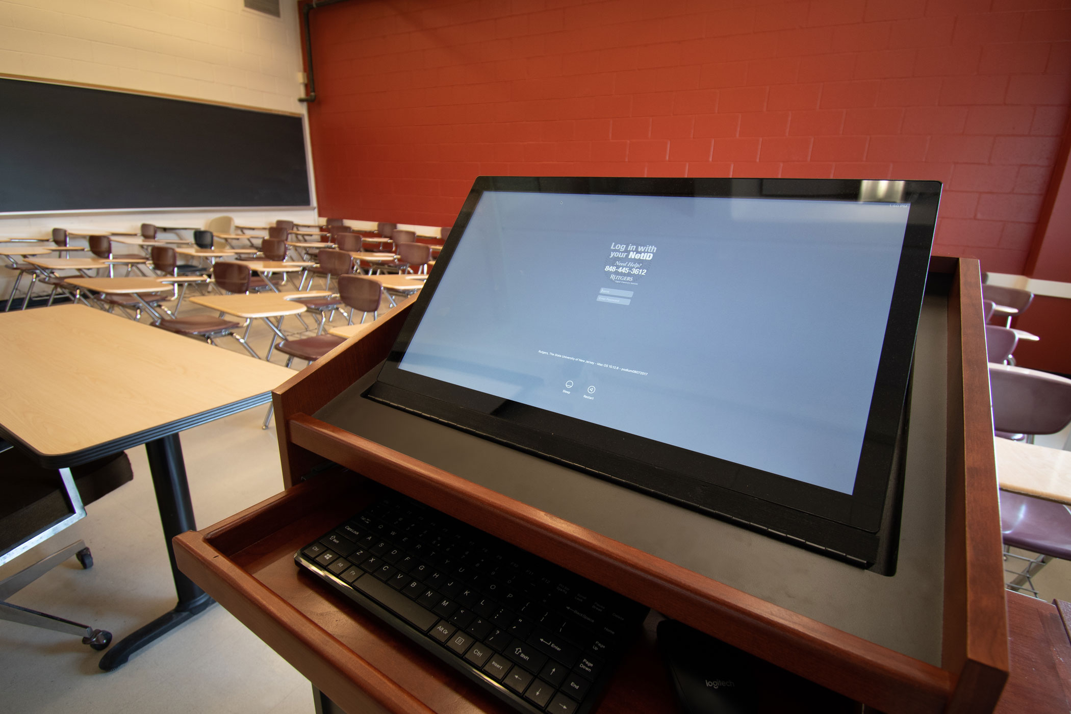 digital classroom lectern