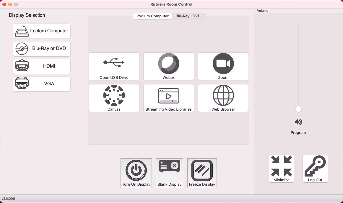Digital Classroom Lectern