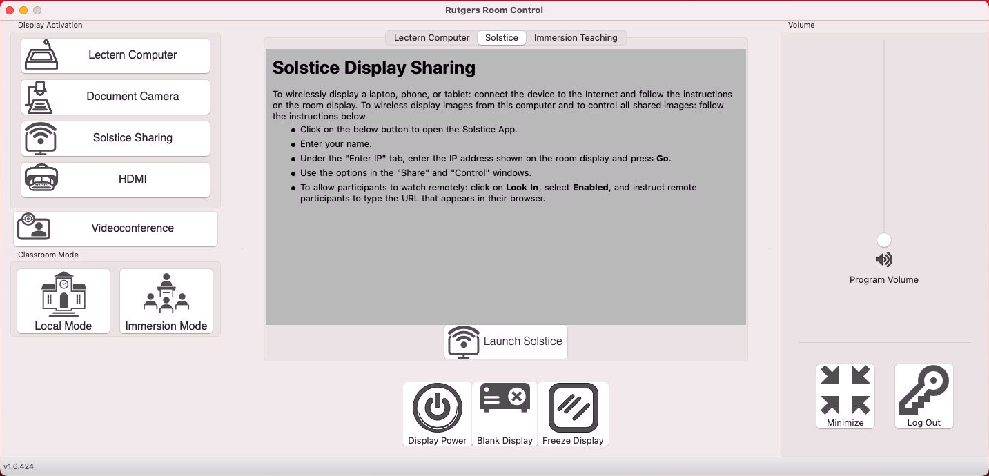 Immersion Lectern - Throw