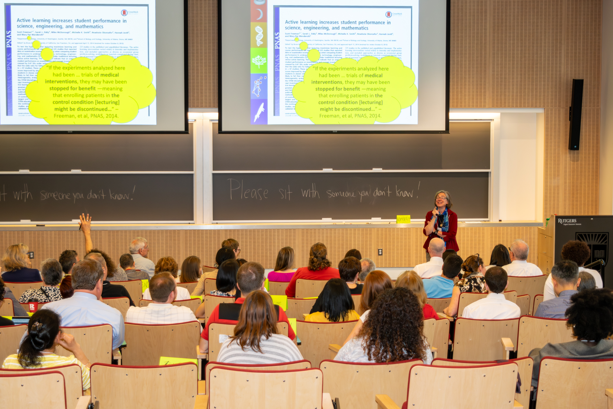Kimberly Tanner speaking at RAL 2018